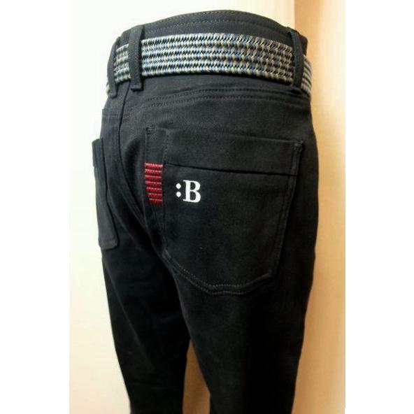 セール３５％ＯＦＦ コードビー CODE:B ジーンズ ブラック 秋冬新作 ストレッチジャージデニム...