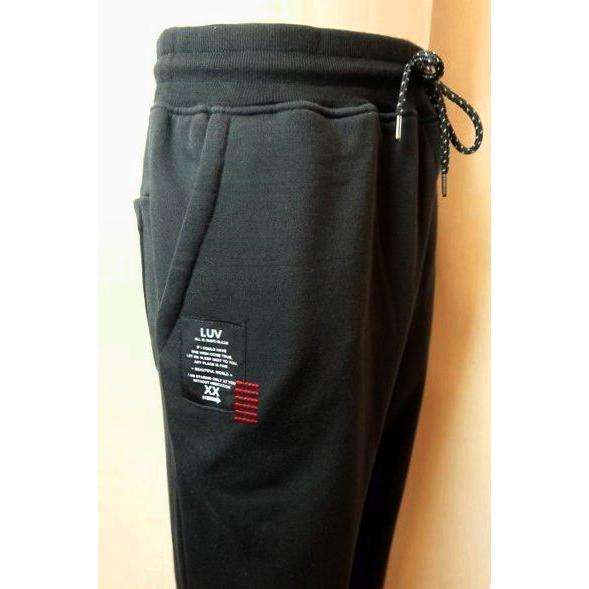 コードビー CODE:B スウェットパンツ ブラック オールシーズン定番品 バラシ メンズウェア