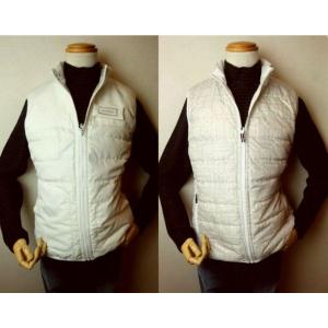 セール３５％ＯＦＦ コードビー CODE:B ダウンベスト ホワイト 秋冬新作 リバーシブル バラシ...