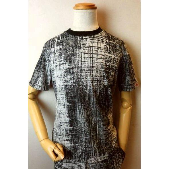 コードビー CODE:B 半袖Ｔシャツ ホワイト 春夏定番品 カットソー パイルジャガード バラシ ...