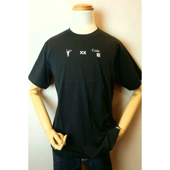 コードビー CODE:B 半袖Ｔシャツ ブラック 春夏定番品 カットソー シルケット天竺 バラシ メ...