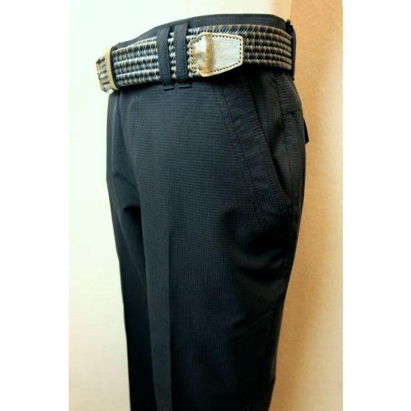 セール３５％ＯＦＦ ビビコ BBCO カジュアルパンツ ブラック 春夏新作 ストレッチパンツ マイク...