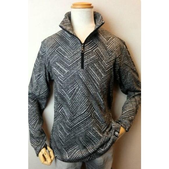 セール３５％ＯＦＦ コードビー CODE:B カットソー グレー 秋冬新作 ロングＴシャツ ジャガー...