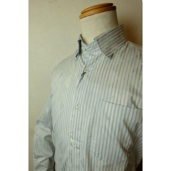 コードビー CODE:B カジュアルシャツ グレー オールシーズン定番品 オーストリア製生地 ボタン...