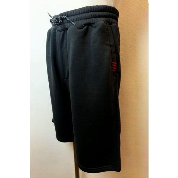 コードビー CODE:B ハーフパンツ ブラック 春夏新作 スウェット バラシ メンズウェア