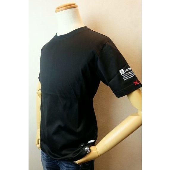 コードビープラス CODE:B＋ 半袖Ｔシャツ ブラック 春夏新作定番品 カットソー シルケット天竺...