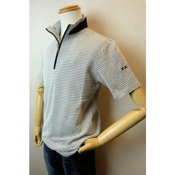 セール３５％ＯＦＦ コードビー CODE:B 半袖Ｔシャツ ホワイト 春夏新作 ＺＩＰカットソー ジ...