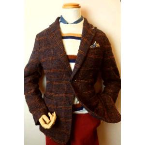 BOB 秋冬 アンコン ジャケット 074731118 ブークレー ツイード