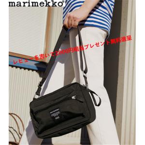 マリメッコ marimekko MY THINGS マイシングス ショルダーバッグ ROADIE ローディ ブラック バッグ 旅行 定番 ユニセックスレディース メンズ 人気商品