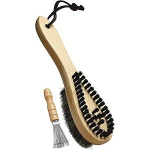 洋服ブラシ 両面タイプ 毛玉取りブラシ ホコリ取り 洋服長持ち 花粉対策 毛玉予防 静電除去 天然木 天然馬毛 豚毛100 スーツ コート ブラシ S 1230 Three Pieces 通販 Yahoo ショッピング