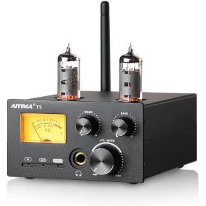 AIYIMA TUBE-T5 Bluetooth 5.0 320W 真空管フォノターンテーブル