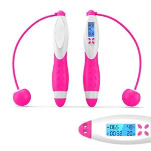 TANOKI エア縄跳び 日本語説明書付き ピンク