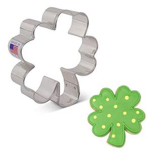 Ann Clark Cookie Cutters セントパトリックデー 四葉のクローバー クッキー型 9.5 cm