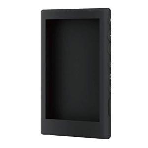 エレコム SONY ウォークマン A100 ケース シリコンケース ブラック AVS-A19SCBK