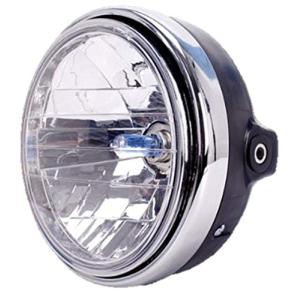 汎用 1個 リフレクター ダイヤモンドカット レンズ ライト ハロゲン ランプ Ф180 バリオス ZRX ZR400 CB400SF VTR250の商品画像
