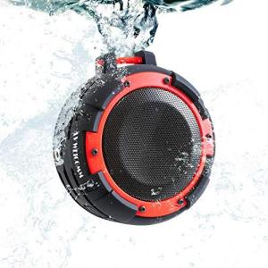 KYOHAYA Bluetooth スピーカー アウトドア 防水 IPX8 風呂 吸盤 重低音 大音量 車 小型 コンパクト ポータブル マイク付きの商品画像