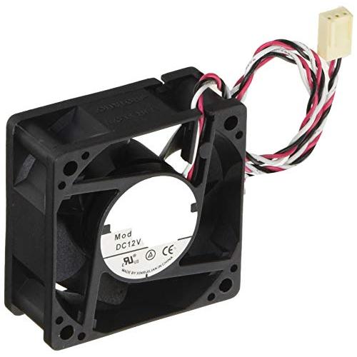 X-Fan6cm角*25mmケース用 標準(色/黒・リブ有) スリーブ、スピードセンサー付 3000...