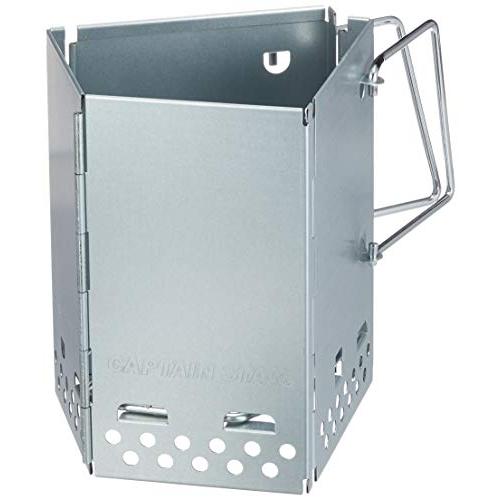 キャプテンスタッグ(CAPTAIN STAG) 火起し器 折りたたみ火起し器 チャコールスターター ...