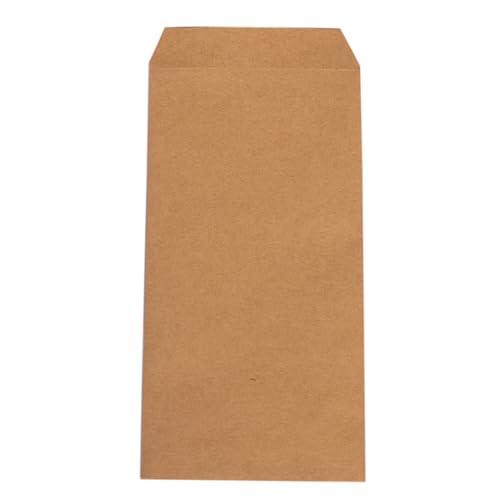 未晒クラフト 長3封筒 50枚 /A4サイズ横3つ折り/ 茶/クラフト/サイド貼り/事務用/おしゃれ...