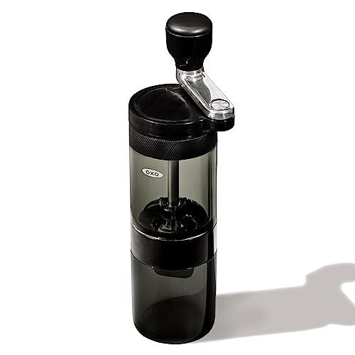 OXO オクソー コンパクト コーヒー グラインダー 手動 握りやすい グリップ 最大40g コーヒ...