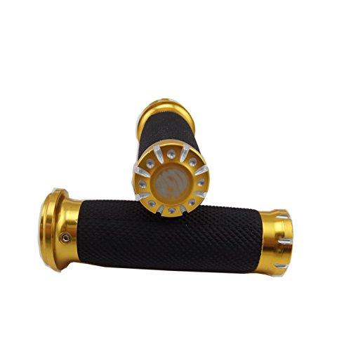 オートバイノンスリップゴムハンドルグリップ25MMハンドルバーグリップ