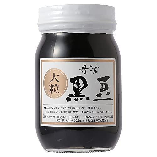 夜久野物産 丹波黒豆煮 490g 化粧箱入り 国産 丹波黒 大粒2L 高級 甘さひかえめ おつまみ ...