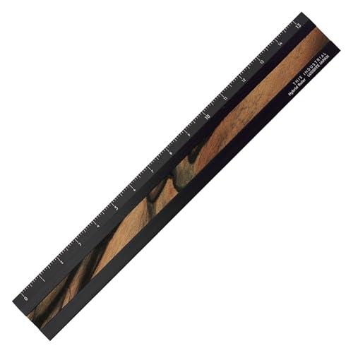 ラダイト 定規 Hybrid Ruler Fine Wood BK/ペールムーンエボニー LDTI-...