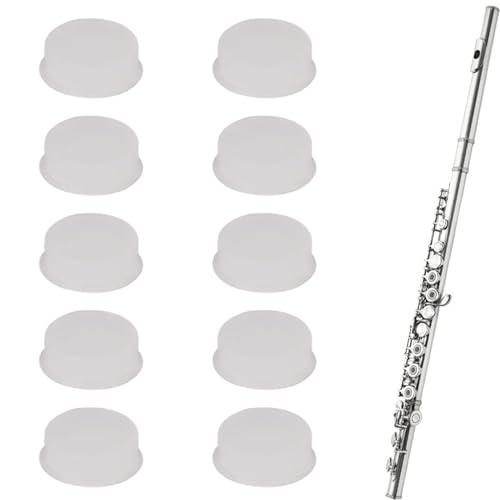 ChasCoCoフルートの穴にプラグ 10個セット オープンホールソフトプラグシリコン木管楽器部品 ...