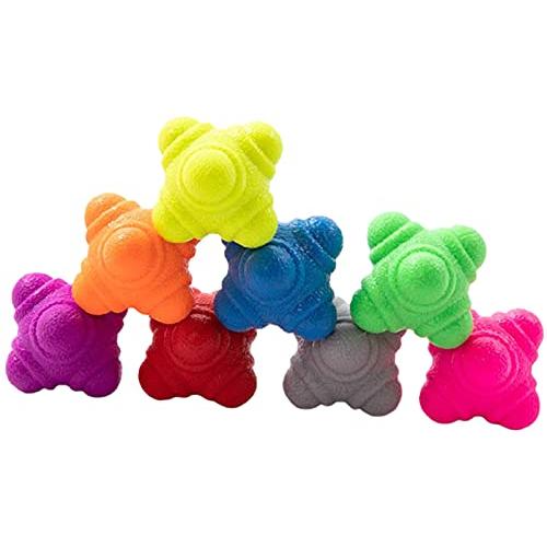 リアクションボール バウンドボール バウンスリアクションボール 8個セット トレーニング用 イレギュ...