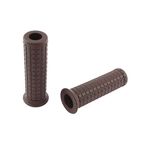 ポッシュフェイス(POSH FAITH) バイク用品 ガングリップ 22.2mmハンドル用 ダークブ...