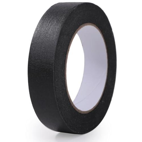 ISL マスキングテープ 2.5cm幅*50m巻 ブラック 3個セット