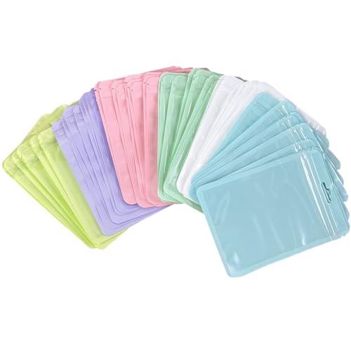 MYLCHBDJジッパー付き袋 チャック付き袋 包装袋 ラッピング 袋 小 カラフルなミニ・ジップ・...
