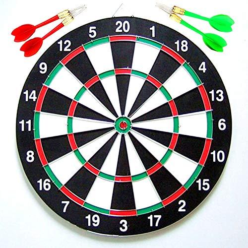 TradeWind ダーツボード 両面タイプ 29cm 矢4本付き 室内遊び パーティーゲーム 競技...