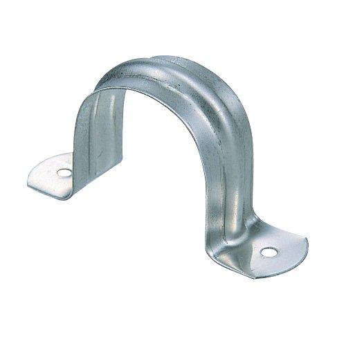 カクダイ(KAKUDAI) ステンレスサドルバンド 6251-50 60*4.5mm パイプ配管の壁...