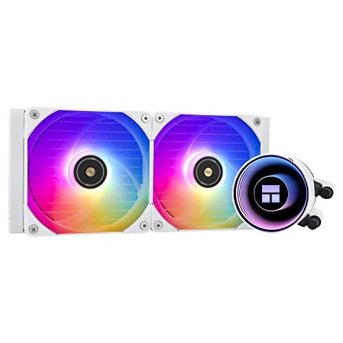 Thermalright Frozen Notte 240 WHITE ARGB V2 水冷CPUク...