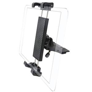 CDスロットかーマウント iPad車載ホルダー 車CDプレーヤー取り付けタブレットホルダー 片手で操作 ３６０度回転可 iPad Pro 12.9 11 10.5, iPad Air 5 4 3 2 1,