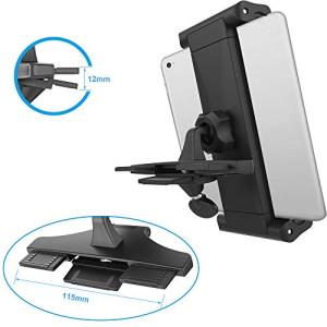 CDスロットかーマウント iPad車載ホルダー...の詳細画像4