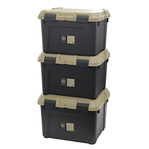 JEJアステージ 収納ボックス 日本製 アウトドア キャンプ 踏台 耐荷重80kg 車載 積み重ね ...