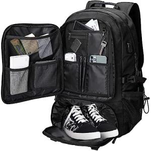 [shrradoo] 登山バッグ 防水 バックパック 65L 大容量 リュックサック 17インチPC ビジネスリュック 軽量 通勤 防災 旅行 釣り リュック ハイキング キャンプ ア