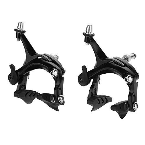 Alomejor バイクブレーキVシェイプキャリパーブレーキ自転車マウンテンキャリパーブレーキセット...