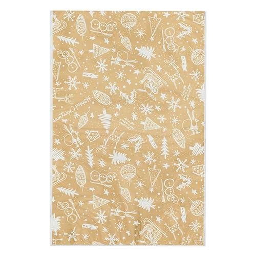 ヘッズ 日本製 OPP袋 12*18cm ベージュ 50枚 リトルクリスマス ギフトバッグ 小分け袋...