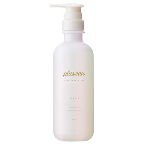 plus eau プリュスオー シャンプー リポア しっとり ポンプ 単品 450ml ホワイトフロ...