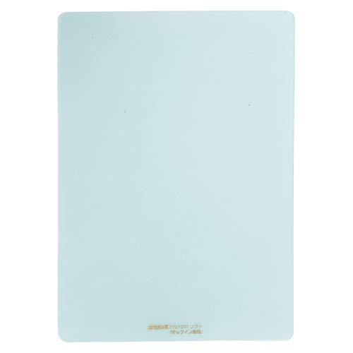 共栄プラスチック 事務用ソフト下敷き 硬筆用 B5判厚口 NO.1201 薄グリーン 3個セット