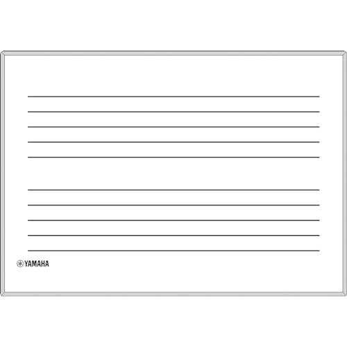 五線ホワイトボード(A4)音符マグネットつき ([バラエティ])