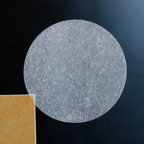 [メイドインたんたん] 紙製ラベル 封印シール 50mm 丸形 日本製 トレーシングペーパー 業務用...