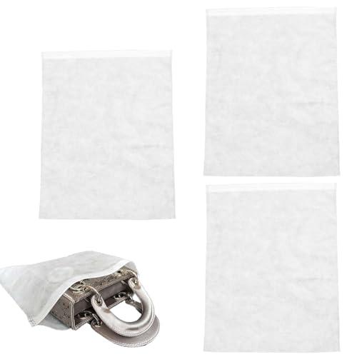 不織布 保管袋 バッグ カバン ほこりよけ 60cm*70cm 3枚入り 不織布 カバー 平袋 革製...