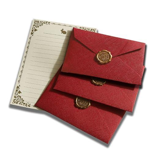 レターセット手紙 おしゃれ ヴィンテージ風手紙セット便箋 招待状 結婚式 誕生日 記念日  便箋10...