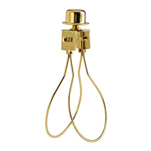 Creative Hobbiesランプシェード電球クリップアダプター 上部に取り付けフィニアル ゴー...