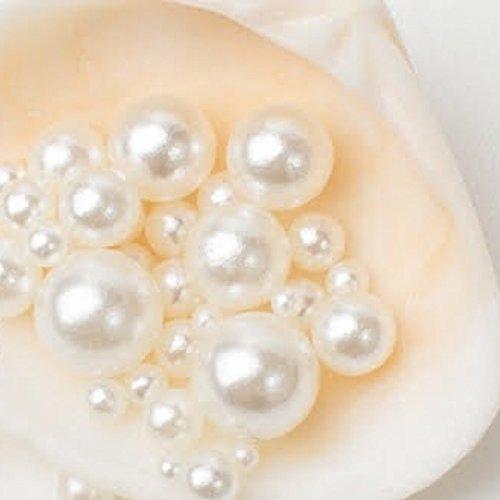 パールストーン 穴なし パールストーン通販MK アソート セット カラーバリエーションあり アイボリ...