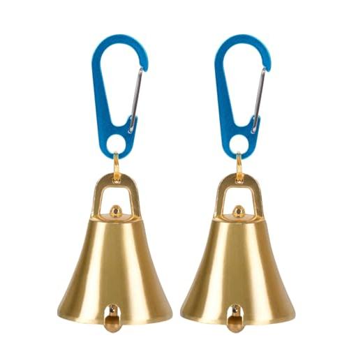 熊鈴 消音機能付き 真鍮製 熊よけ鈴 大音量 ?熊? 熊よけベル 登山 鈴 トレッキング 山歩き ハ...